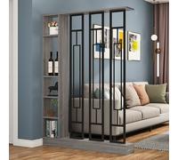 GHBSDNEPP Floor-To-Ceiling Wall-Mounted Partitions with Shelves, Room Dividers, and Partition Columns for the Entrance Hall. Floor-To-Ceiling Decorative Partition Columns, Versatile Room Dividers./Gra