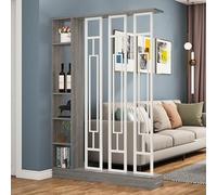 GHBSDNEPP Floor-To-Ceiling Wall-Mounted Partitions with Shelves, Room Dividers, and Partition Columns for the Entrance Hall. Floor-To-Ceiling Decorative Partition Columns, Versatile Room Dividers./Gra