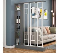 GHBSDNEPP Floor-To-Ceiling Wall-Mounted Partitions with Shelves, Room Dividers, and Partition Columns for the Entrance Hall. Floor-To-Ceiling Decorative Partition Columns, Versatile Room Dividers./Gra