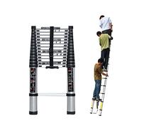 GHBSDNEPP Heavy Duty Telesladder 2 3 4 5 6 M Tall, Rooclimb Telescoping Ladder, Portable Retractable/Extension Ladder for Rv Boat Dock Camping Home, Load 300Lbs/5.4M/17.7 Ft