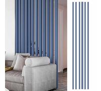 GHBSDNEPP Pack of 6 Room Divider Posts Made of Wooden Slats, Height-Adjustable Privacy Screens, Room Divider Posts, Partition Columns for the Entrance Hall from Floor to Ceiling, for Teahouse/Café/Hot