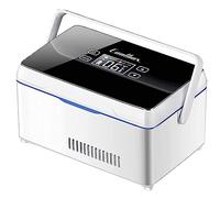 GHBSDNEPP Portable Usb Insulin Cooler Refrigerated, Large Capacity Portable Insulin Cooler Refrigerated Box with Portable Pole Can Hold 6-9 Injection Pens, 2*Battery/1Battery