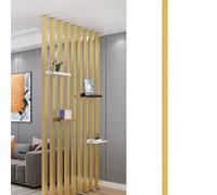GHBSDNEPP Room Divider Column, 70 90 110 130 150 180 230 240 cm High, Privacy Screen/Room Divider Post, Modern Room Divider Column, for the Entrance Area of an Indoor Office (White)/D/165Cm/65In/5.41F