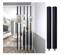 GHBSDNEPP Room Divider Fence, Living Room Room Divider Post with Height-Adjustable Screw, 2 3 4 5 6 7 Ft, Home Decor, Privacy Screen, Room Divider Pole, 2/4/6/8-Piece Room Divider Column Set (170 Cm)/