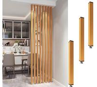 GHBSDNEPP Room Divider Fence, Privacy Screen for Living Room/Room Divider Posts, 100 Cm/130 Cm/150 Cm/180 Cm/220 Cm, Aluminum Room Divider for Room Separation/Bedroom/Office Cubicle Decor,Standing Wal