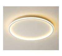 GHBSDNEPP Super Thin Led Ceiling Light Fixture, 54W 5940Lm Dimmable Ceiling Lighting with Remote, Φ60Cm Low Profile round Ceiling Lamp for Bedroom Living Room Dining Room Kitchen Farmhouse Office, Whi