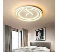 GHBSDNEPP Three-Dimensional Space Note Modeling Led Ceiling Room Bedroom Living Room Balcony Warm Simple Modern Led Ceiling Light/a/50 * 6Cm