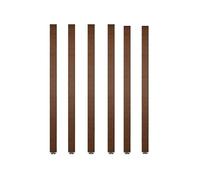 GHBSDNEPP Wooden Room Dividers with Partition Posts from Floor to Ceiling, Room Dividers with Partitions and Wall Posts from Floor to Ceiling, Privacy Screens with Wooden Posts, Privacy Columns for W/