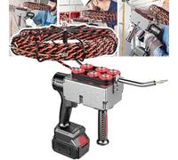 GHCCDAM Heavy-Duty Automatic Wire Stringing Machine, Fully Automatic Electric Cable Threading Machine, Electrician's Cable Pipe Threading Device, 12 90° Bend Navigation, 40m/min Efficiency