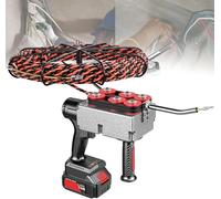 GHCCDAM Pro Electric Threading Tool, Cordless Pulling Machine & Automatic Stringer - 25000/37500mAh Battery Life, 12 90° Bend Navigation, 40m/min Efficiency