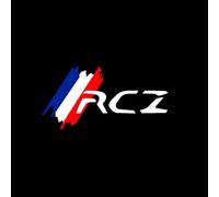 GHCPMQ Door Light Logo for Peugeot RCZ 2011-2014,LED Car Door Light Projector Welcome Lamp Puddle Lights Auto Parts,B