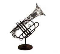 GHCXY Reading Lamp Desk Lamp Metal Desk Lamp Antique Industrial Wind Table Lamp Creative Personality Saxophone Bedside Lamp Living Room Dining Room Cafe Retro Table Lamp Black Table Lamp
