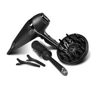 ghd Air Kit Hair Dryer with Diffuser, Ceramic Radial Brush, Concentrator Nozzle and Sectioning Clips - Salon-Finish, 2X Faster Dying, Reduced Frizz - for All Hair Types (UK Plug)