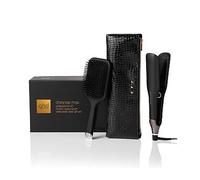 ghd Chronos Max Festive Gift Set - Wide Plate Hair Straighteners with Paddle Brush andheat-Resistant Bag, 85% Larger Plates