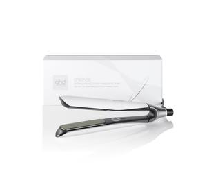 ghd Chronos Professional Styler, White - Our Best Hair Straightener, One Stroke High-Definition Results That Last 24hr
