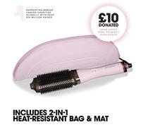 ghd Duet Blowdry Charity Limited Edition Hair Dryer Brush in Pink Sorb