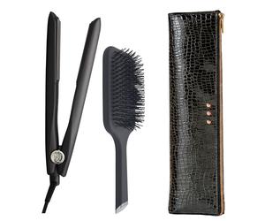 ghd Gold Advanced Styler Gift Set hair straightener, brush and case 1 pcs