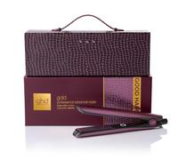 GHD Gold Cherry Chic Professional Straightener 185°C with Travel Vanity Bordeaux