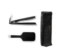 ghd Gold Hair Straighteners Gift Set - Amazon Exclusive with Paddle Hair Brush & Heat Resistant Bag, Professional Hair Styling for Smooth, Sleek, Shiny Results, All Hair Types (UK Plug)