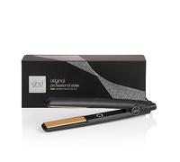 ghd Original Hair Straightener & Styler (Upgraded) - For Sleek, Smooth & Soft Styles with Enhanced Shine, No Extreme Heat Damage - For All Hair Types - (UK Plug)