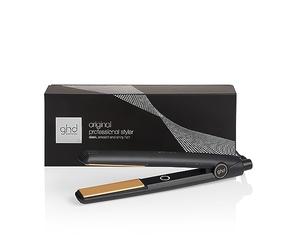 ghd Original Hair Straightener, Long-Lasting Results, No Extreme Heat | Professional Ceramic Plates, Smooth Gloss Finish, Fast 30 Sec Heat Up, Sleek Styling for All Hair Types - UK Plug