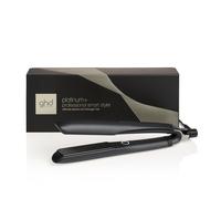 ghd Platinum+ Hair Straightener & Professional Styler in Black - More Strength, Shine & Colour Protection - for All Hair Types - (UK Plug)