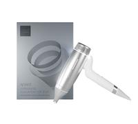 ghd speed hairdryer silver white