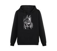 Ghee Elden Ring Malenia Awesome Anime Unisex Hooded Printed Pullover Hoodies Mens Black Sweatshirts Black XXL