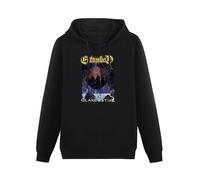 Ghee Entombed Clandestine Death Metal Unisex Hooded Printed Pullover Hoodies Mens Black Sweatshirts Black XL