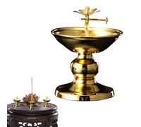 Ghee Lamp Butter Lamp Holder for Oil Lamp | Table Oil Lamp Holder for Indoor Use | Dimmable Temple Lamp, Stand Decoration, Buddhist Supplies for Home