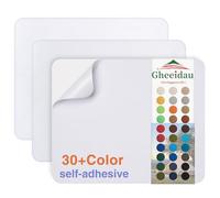 Gheeidau Canvas Repair Patch Cover Repair Polyester Patch 9×11 INCH 3PCS Waterproof Self-Adhesive Fabric Repair Patch for Tents,Cover,Canopy,Awnings,Patio,Backpack,Outdoor Gear.(White)
