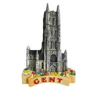 Ghent Belgium Refrigerator Magnet Travel Souvenir Fridge Decoration Craft Collection 3D