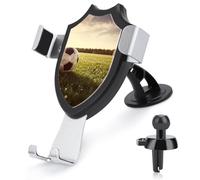 GHEPSDW Soccer Ball on A FieldPrinted Suction Cup Phone Holder Car Phone Holder, Suitable for Car Dashboard, Windshield, Vents.