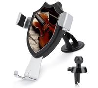 GHEPSDW Violin Sheet MusicPrinted Suction Cup Phone Holder Car Phone Holder, Suitable for Car Dashboard, Windshield, Vents.