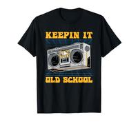 Ghetto Blaster Boombox - Keepin It Old School T-Shirt
