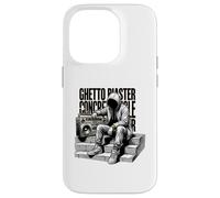 Ghetto Blaster Old School Hip Hop T-Shirt Retro Boombox Case for iPhone 14 Pro