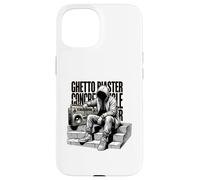 Ghetto Blaster Old School Hip Hop T-Shirt Retro Boombox Case for iPhone 15