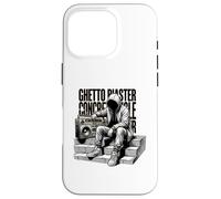 Ghetto Blaster Old School Hip Hop T-Shirt Retro Boombox Case for iPhone 16 Pro