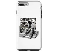 Ghetto Blaster Old School Hip Hop T-Shirt Retro Boombox Case for iPhone 7 Plus/8 Plus