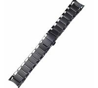 GHFHSG 22mm 24mm Black Smooth Frosted Ceramic Strap For Armani Watch Ar1451ar1452ar1475ar1474 Watch Strap Wristband Bracelet band (Color : Black matte, Size : 22mm)