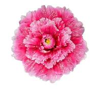 GHFNJYH Sports Meeting Opening Ceremony Props Kindergarten Dance Performance Hand holding Peony Flower Children's Performance Square Dan-Rose Red-40CM