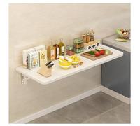 GHFXSCV Foldable Wall-Mounted Dining Table Compact Kitchen Table for Small Spaces Space-Saving Design Easy to Install 120x40cm Perfect for Apartments and Tiny Homes