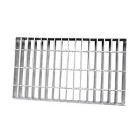 GHFXSCV Galvanized Steel Drainage Channel for Outdoor Use, Heavy-Duty 2.5 Ton Grate Cover, Ideal for Driveways & Patios, 50x20x3cm Drainage Solution