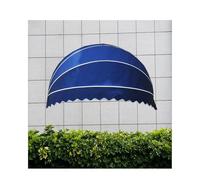 GHFXSCV Retractable Dome Canvas Window Canopy Awning for PatioCollapsible Hemispherical Door Canopy for Shade and Rain ProtectionExterior Window AwningsFoldable and Convenient (70cm/27.55in)