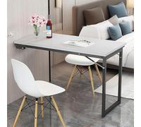 GHFXSCV Space-Saving Wall-Mounted Floating Desk - Sturdy Drop Leaf Table for KitchenOffice & Living Spaces - Modern DesignEasy Installation - 100x50x75cm (H)