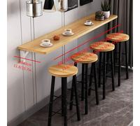 GHFXSCV Space-Saving Wall Mounted Folding Table - White & Walnut Finish (60 x 40 cm) - Perfect for DiningWorkCrafting in Small Spaces