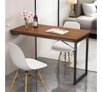 GHFXSCV Sturdy Wall-Mounted Floating Desk - Space-Saving 100x50x75cm Drop Leaf Table for KitchenOffice & Living Room - Easy InstallationModern DesignPerfect for Small Spaces