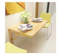 GHFXSCV Wall-Mounted Drop Leaf Dining Table - Space-Saving Folding DeskCompact Computer Table for Small SpacesVersatile DesignMultiple Sizes - Perfect for Apartments & Tiny Homes