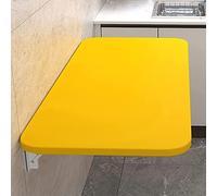 GHFXSCV Wall-Mounted Folding Table Compact Wooden Wall Desk for Small Spaces Space-Saving Kitchen Table Adjustable Wall Table Multi-Functional Drop-Leaf Desk