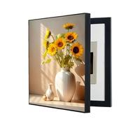 GHHQQZ Decorative Fuse Cabinet Electric Meter Cover Hide Paintings No Drilling Required Electricity Distribution Box Wall Art Bathroom Zone(B,50x70cm)